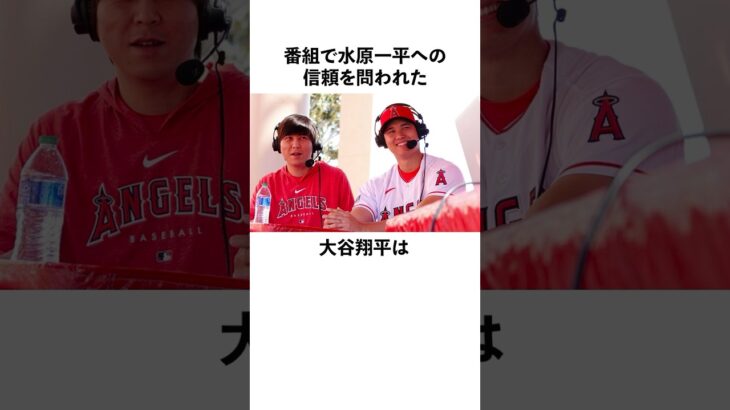 「番組で水原一平への信頼を問われた」大谷翔平に関する雑学　#大谷翔平  #ドジャース  #shoheiohtani  #野球  #エンゼルス　#水原一平