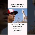 【ユニコーン】大谷翔平の記録に関する雑学 #野球 #雑学 #大谷翔平