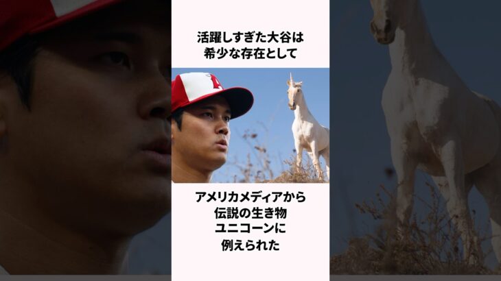 【ユニコーン】大谷翔平の記録に関する雑学 #野球 #雑学 #大谷翔平