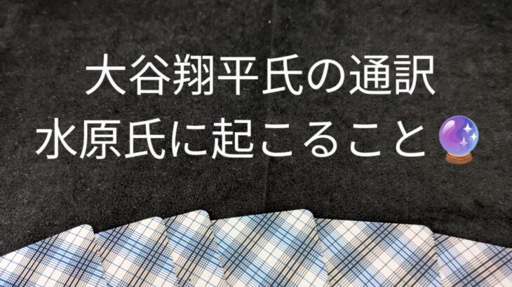 大谷翔平氏の通訳　水原氏に起こること🔮