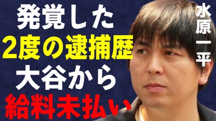 水原一平が２度も“逮捕”された理由…大谷翔平からの“給料”の支給はなかった実態に言葉を失う…韓国から帰国できていない原因に驚きを隠せない…