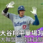 【2024 MLB】大聯盟今日日韓特輯 大谷翔平單場3支二壘安打居全聯盟二壘安打王、打擊王！風之孫李政厚獲保送、Nootbaar滿壘建功掃長打