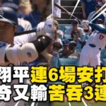 大谷翔平連6場安打嘸用！道奇又輸大都會苦吞3連敗 @newsebc