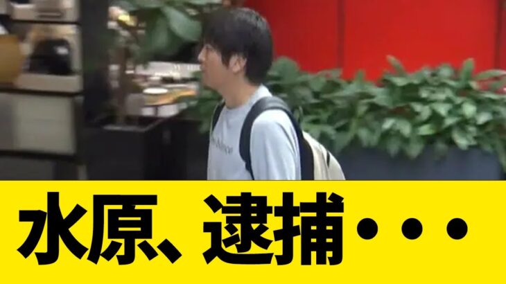 水原、空港で捕まった結果…【なんJ反応】