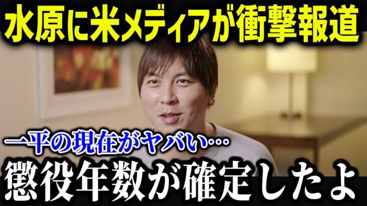 水原一平の懲役年数がやばい「想像をはるかに超えていたよ…」【海外の反応/MLB/メジャー/野球】