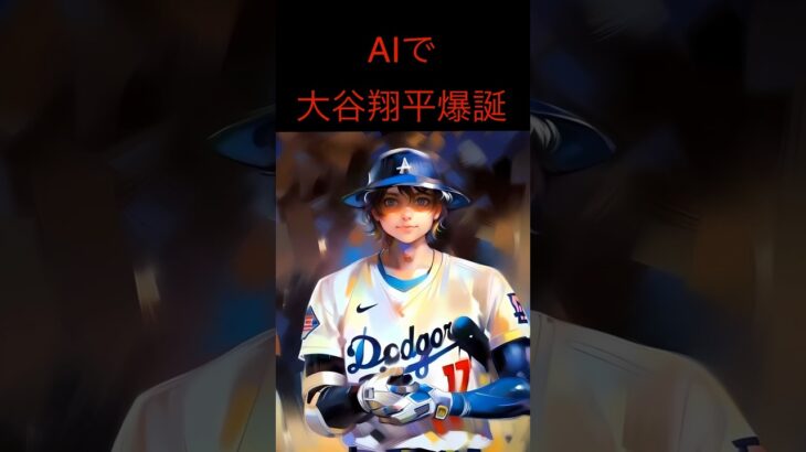 【MLBオオタニさん】aiで二刀流爆誕❗️#mlbb #ohtani #大谷翔平 #野球 #baseball