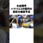 大谷御殿、建設#大谷翔平 #ドジャース #野球 #雑学 #暇つぶし