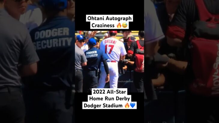 🔥💙 Ohtani 大谷 翔平 Dodger Stadium 2022 #shoheiohtani