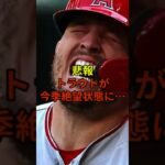 トラウトが悲惨なことに…#野球 #大谷翔平 #ドジャース #shorts