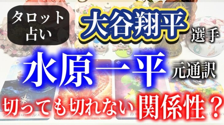 【タロット占い】なぜ？大谷翔平選手と水原一平元通訳の関係性は終わらない….？水原元通訳の心境、近未来なども含めて深掘りしていきます。