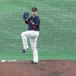 【WBC】大勢投手　投球練習　東京ドーム　侍ジャパン　日本対オーストラリア