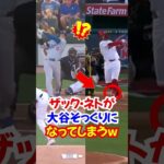 ザックネトが大谷翔平に憧れてしまう…エンゼルス時代にアドバイスするシーンが多かったが…#大谷翔平 #野球   #エンゼルス