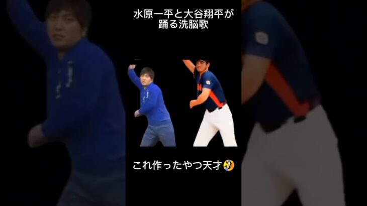 水原一平と大谷翔平が踊る洗脳歌#バズれ #毎日投稿 #ネタ動画 #水原一平 #大谷翔平 #中国ダンス