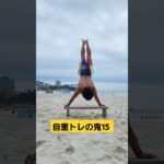 自重トレの鬼15 #超人 #streetworkout #水原一平