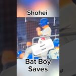 🤯 Bat Boy SAVES Shohei Ohtani