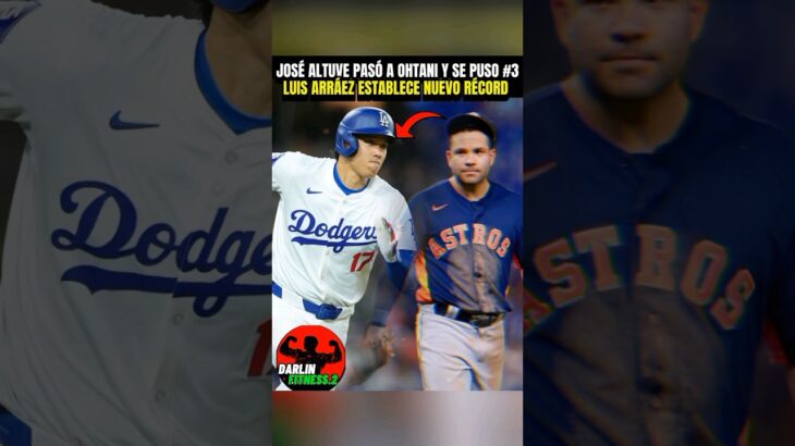 JOSÉ ALTUVE Pasó a SHOHEI OHTANI #youtubeshorts #frasesdeboxeo #mexicanathlete #beisbol #mlb