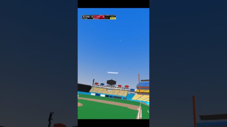 Shohei Ohtani 450 moonshot but in rec room #vr #baseball #recroom #mlb #shortsfeed