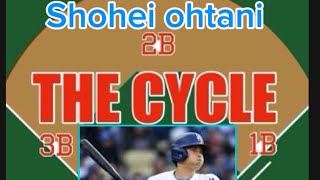 Shohei Ohtani cycle challenge!