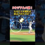 【大谷翔平】スタジアムの謎：なぜビデオ撮影が禁止されたのか？😱😱😱 #shorts #baseball #大谷翔平 #mlb