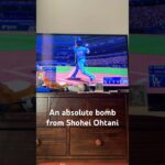 An absolute bomb from Shohei Ohtani #baseball #mlbtheshow2024 #shorts #fyp