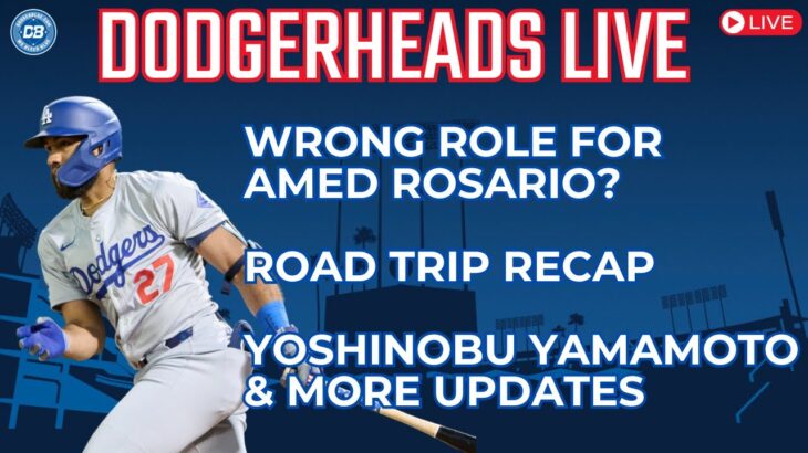 DodgerHeads Live: Dodgers misusing Amed Rosario? Jack Flaherty, Shohei Ohtani & more from A’s series