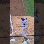 Dodgers Shohei Ohtani has a sweet swing. San Diego Padres vs Los Angeles MLB Highlight live reaction