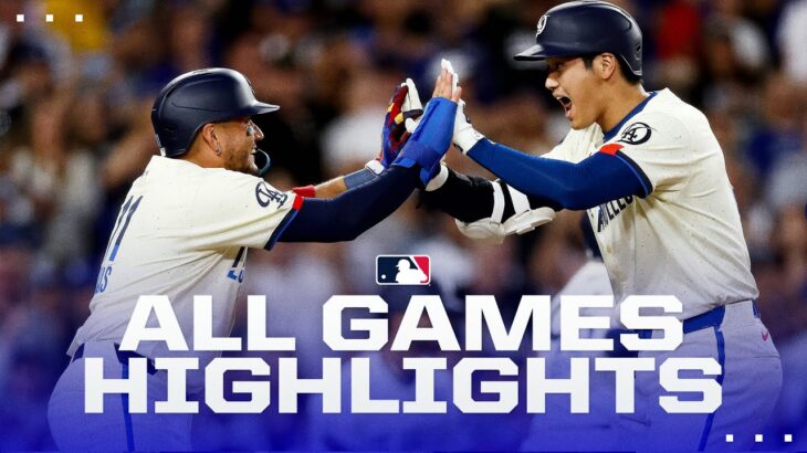 Highlights from ALL games on 8/24! (Shohei Ohtani smashes 41st HR, Francisco Lindor smacks 2 HRs)