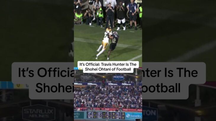 Is Travis Hunter The Shohei Ohtani of Football? #shoheiohtani #collegefootball #colorado