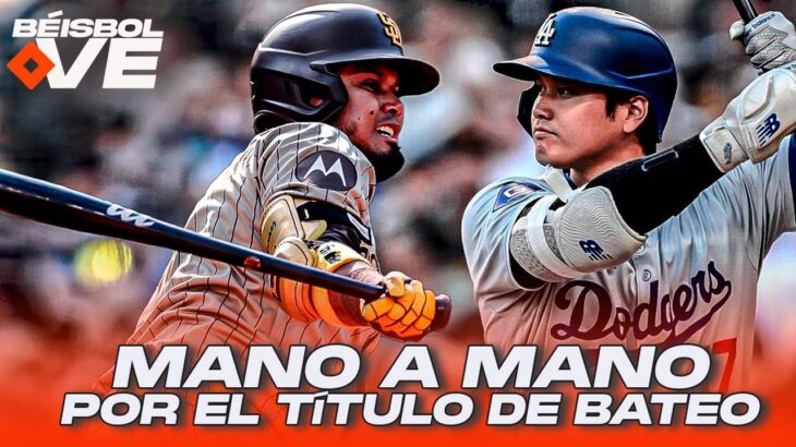 MANO A MANO ¿Luis Arráez le quitará el liderato de bateo Shohei Ohtani? – DIAMANTE 23 BÉISBOL VE