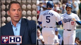 MLB Network | Mark Derosa reacts Jack Flaherty 10 K’s, Shohei Ohtani’s HR as Dodgers top Pirates 9-5