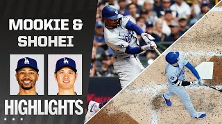 Mookie Betts & Shohei Ohtani show out! Combine for 2 HR ,2 SB and 5 RBI! | 大谷翔平ハイライト @Base_Boll097