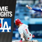 Phillies vs. Dodgers Game Highlights (8/7/24) | MLB Highlights