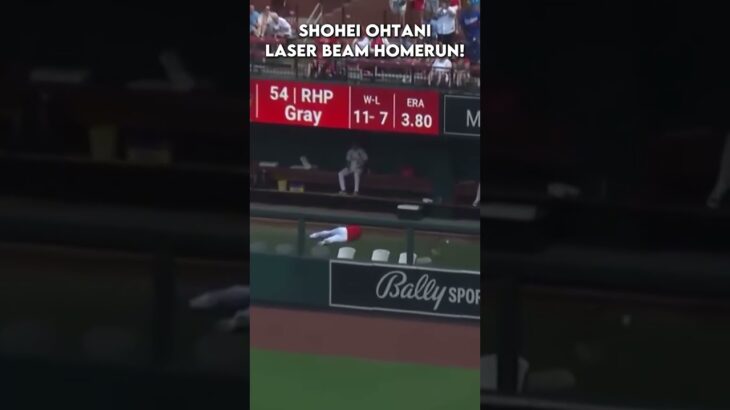 大谷翔平ラザービームホームラン  | SHOHEI OHTANI LAZER BEAM HOMERUN!