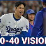 Shohei Ohtani Has 40-40 Vision