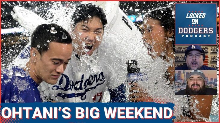 Shohei Ohtani Makes History, Breaks Out, & Gives Us a Scare as Los Angeles Dodgers Win Series