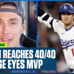 Shohei Ohtani (大谷翔平) fastest to 40/40, Aaron Judge’s historic season & Playoff race heats up