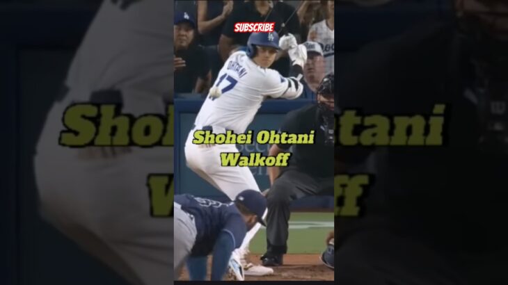 Shohei Ohtani walkoff MLB #mlb #baseballhighlights