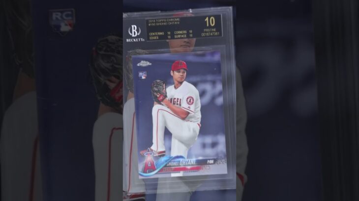 We have some amazing Shohei Ohtani cards ending August 15th. #shorts #baseballcards #shoheiohtani