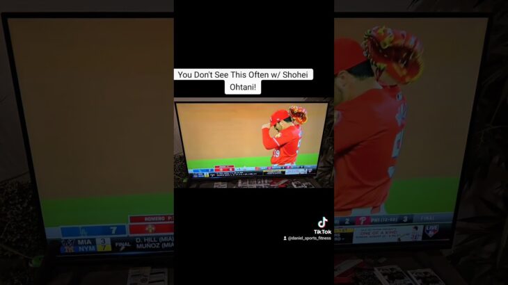 You Don’t See This Often w/ Shohei Ohtani! #ohtani #shoheiohtani #mlb #entertainment #baseball