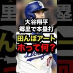 「大谷翔平」郷里で本塁打田んぼアート「ホ」って何！？　#プロ野球#野球