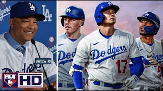 Dave Roberts on Big 3: Shohei Ohtani, Mookie & Freeman back-to-back HR as Dodgers def. D-backs 8-6