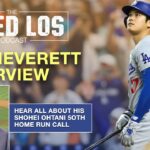 Dodgers Interview Radio and TV play by play announcer Tim Neverett, calling Shohei Ohtani 50/50 game