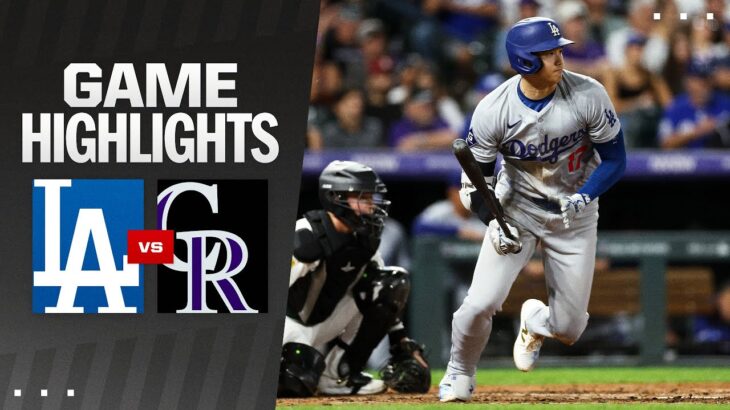 Dodgers vs. Rockies Game Highlights (9/28/24) | MLB Highlights