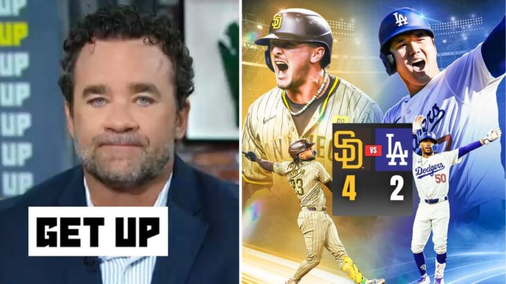 GET UP | “Can Shohei Ohtani reach 55-55?” – Jeff on Padres turn triple with 4-2 win over Dodgers