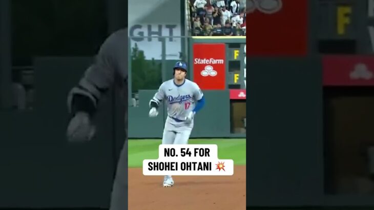 Homerun No. 54 for Shohei Ohtani! #mlb #shoheiohtani #homerun #record #legend #baseball #legend