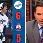 MLB Central | “53rd Home Run! Shohei Ohtani is the GOAT!” – Mark Derosa on Dodgers beat Rockies 6-5