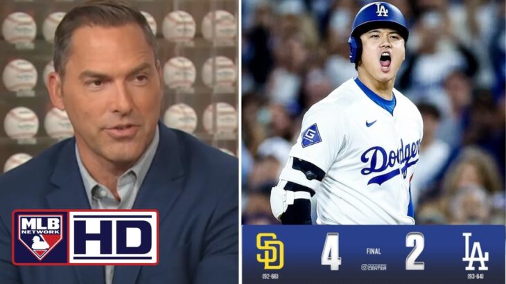 MLB Central | Shohei Ohtani proves he’s the GOAT!- Mark DeRosa on Dodgers star’s 2 RBIs, beat Padres