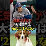 【物議】大谷翔平はMLB全体だとNo’2にもならない？ジャッジが最強か？の質問には「疑問にすらならない」とキッパリ！米記者の持論が話題に！#shorts #大谷翔平 #野球