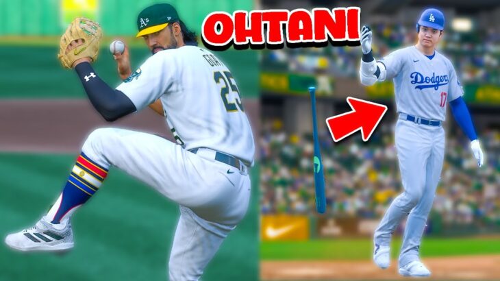 MY FIRST TIME EVER PITCHING AGAINST SHOHEI OHTANI