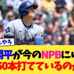 大谷翔平が今のNPBにいたら3割50本打てているのか？【なんJ プロ野球反応集】【2chスレ】【5chスレ】